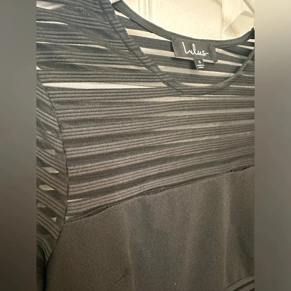 Lulus Perfect Mesh Black Bodycon Dress - Picture 4 of 9